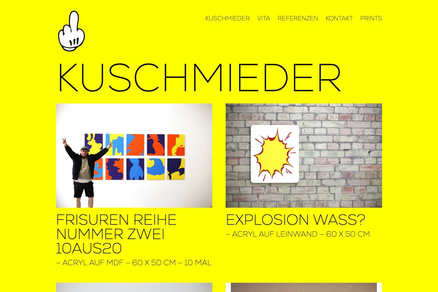 Desktop-Screenshot von Dominik Kuschmieder Art